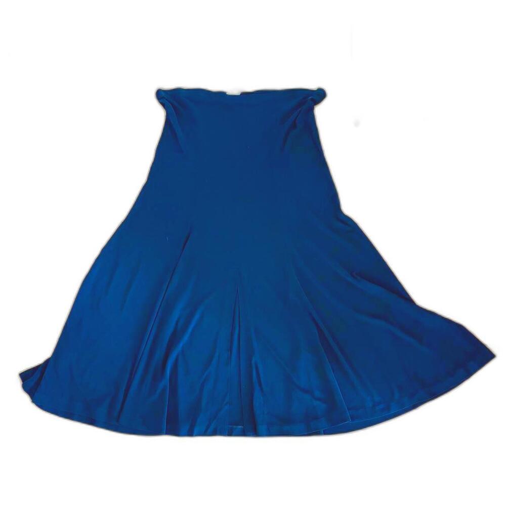 Harriet Selwyn Navy Skirt With Slit  Size 19" W